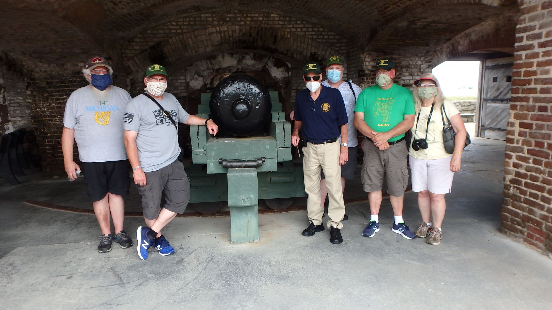 Cannon in Ft Sumter
